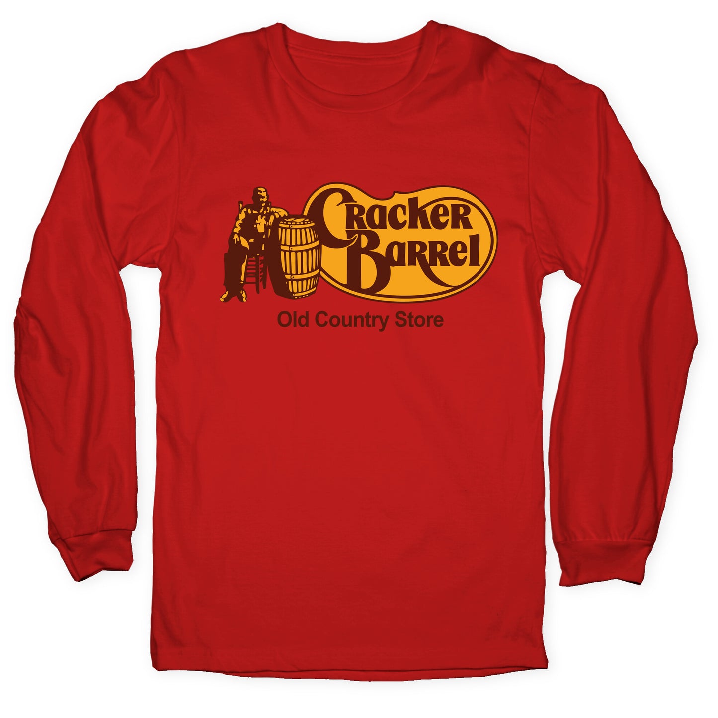 Cracker Barrel Retro Longsleeve Tee