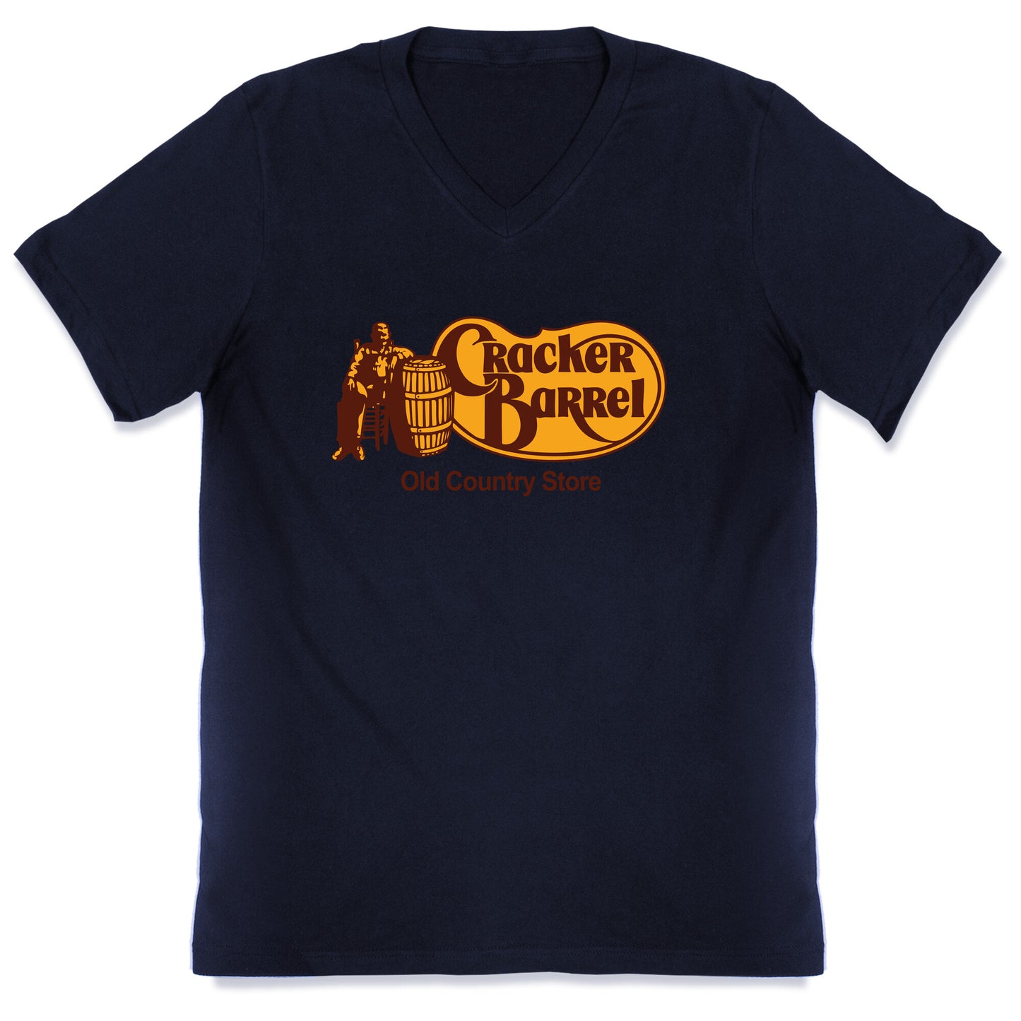 Cracker Barrel Retro V-Neck