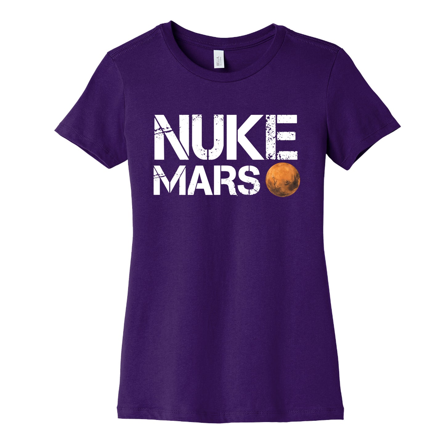 Nuke Mars Womens Cotton Tee
