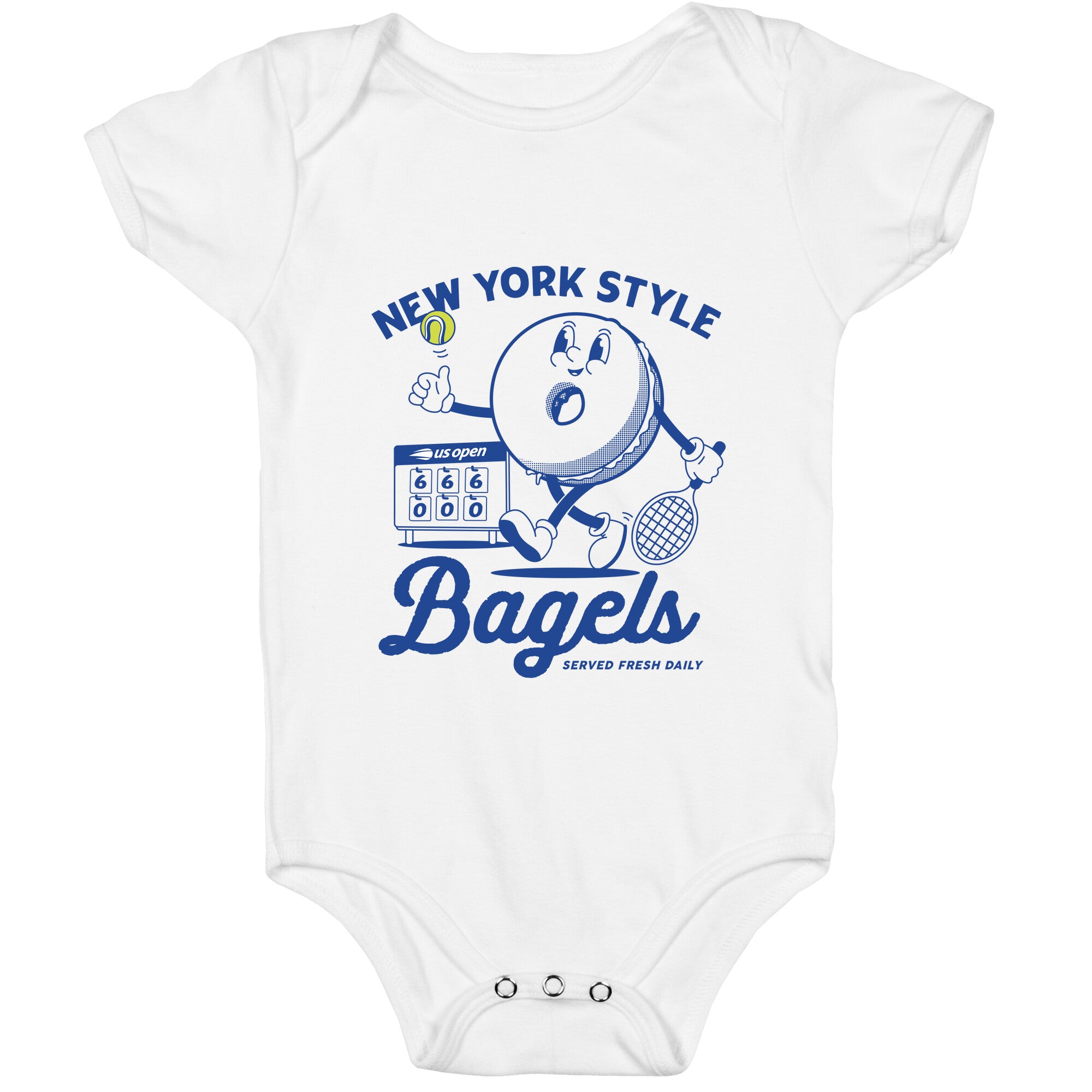 US Open Bagel Baby One-Piece