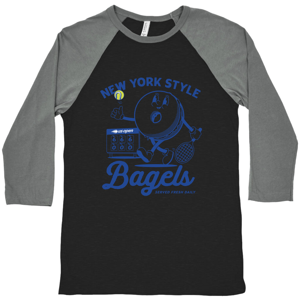 US Open Bagel Baseball Tee