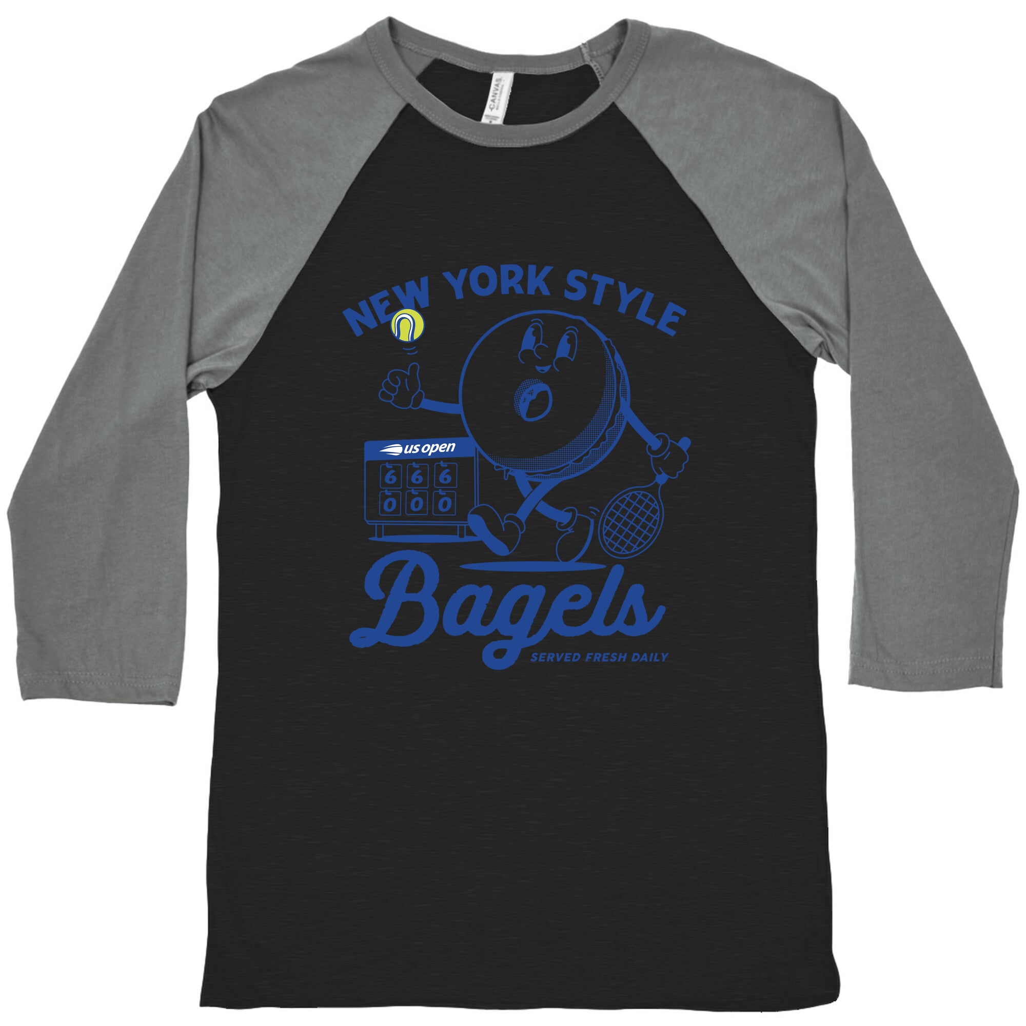 US Open Bagel Baseball Tee