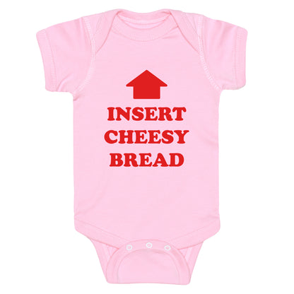 Insert Cheesy Bread Baby One-Piece