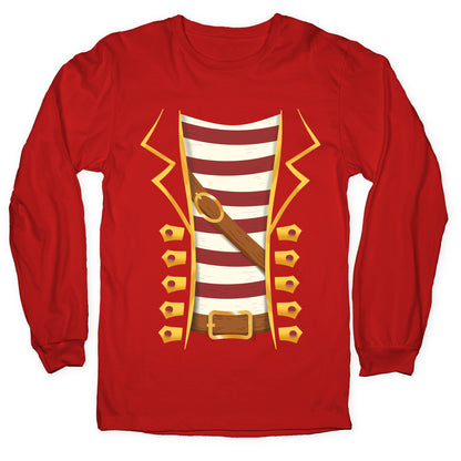 Buccaneer Halloween Pirate Costume Longsleeve Tee