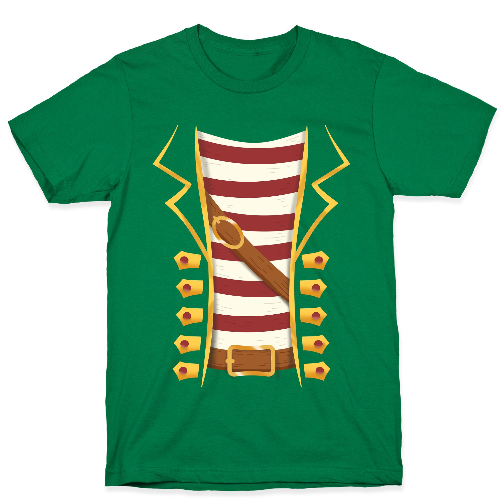 Buccaneer Halloween Pirate Costume T-Shirt