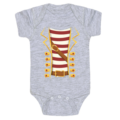 Buccaneer Halloween Pirate Costume Baby One-Piece