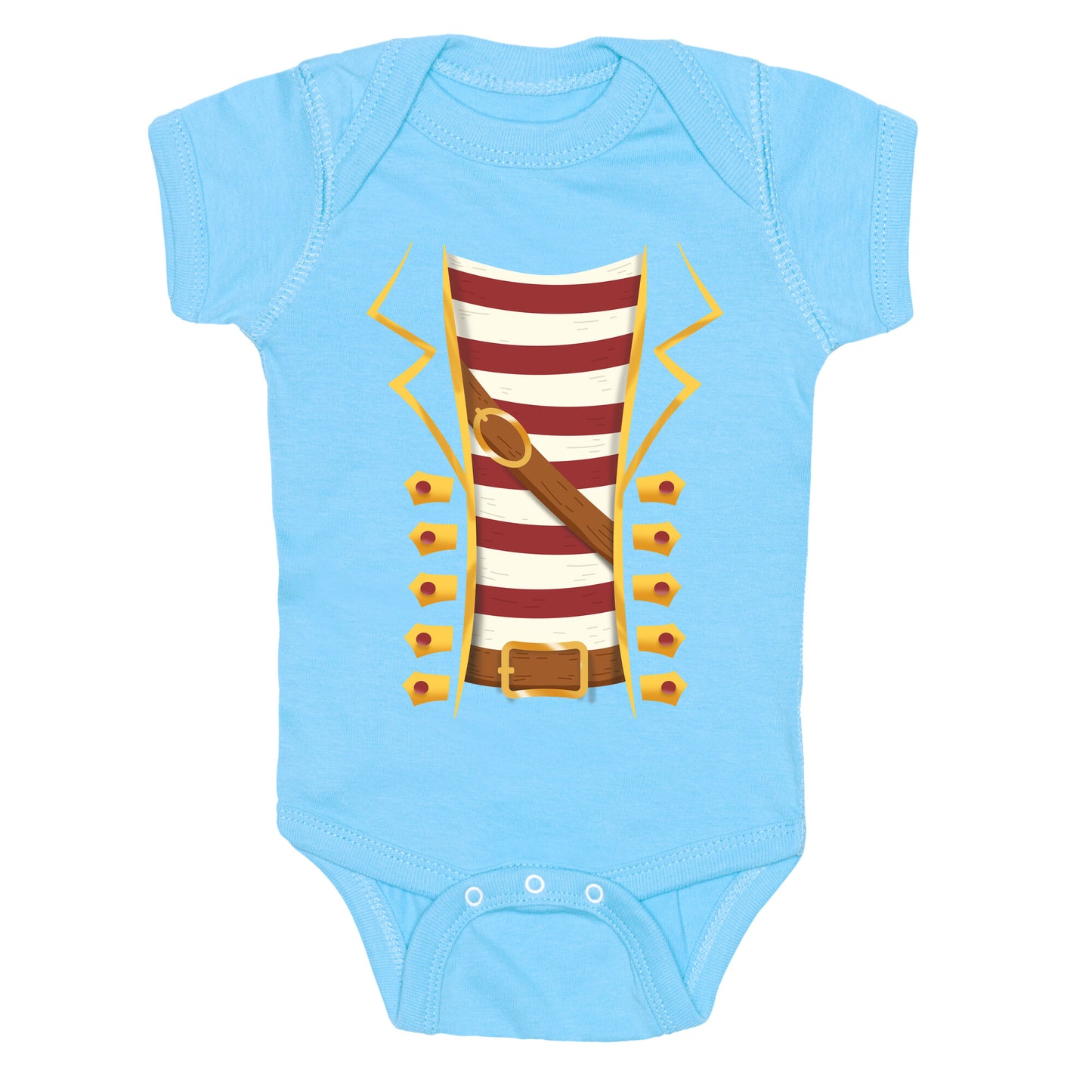 Buccaneer Halloween Pirate Costume Baby One-Piece