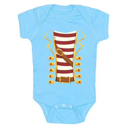 Buccaneer Halloween Pirate Costume Baby One-Piece