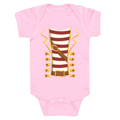 Buccaneer Halloween Pirate Costume Baby One-Piece
