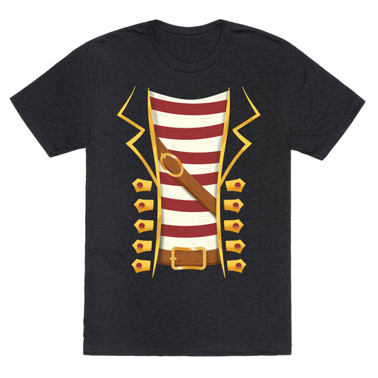 Buccaneer Halloween Pirate Costume Unisex Triblend Tee