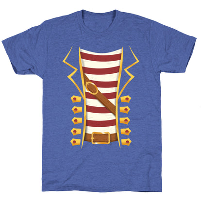 Buccaneer Halloween Pirate Costume Unisex Triblend Tee