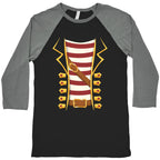 Buccaneer Halloween Pirate Costume Baseball Tee