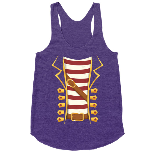 Buccaneer Halloween Pirate Costume Racerback Tank