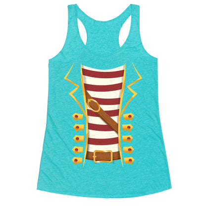 Buccaneer Halloween Pirate Costume Racerback Tank