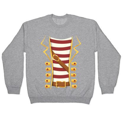 Buccaneer Halloween Pirate Costume Crewneck Sweatshirt