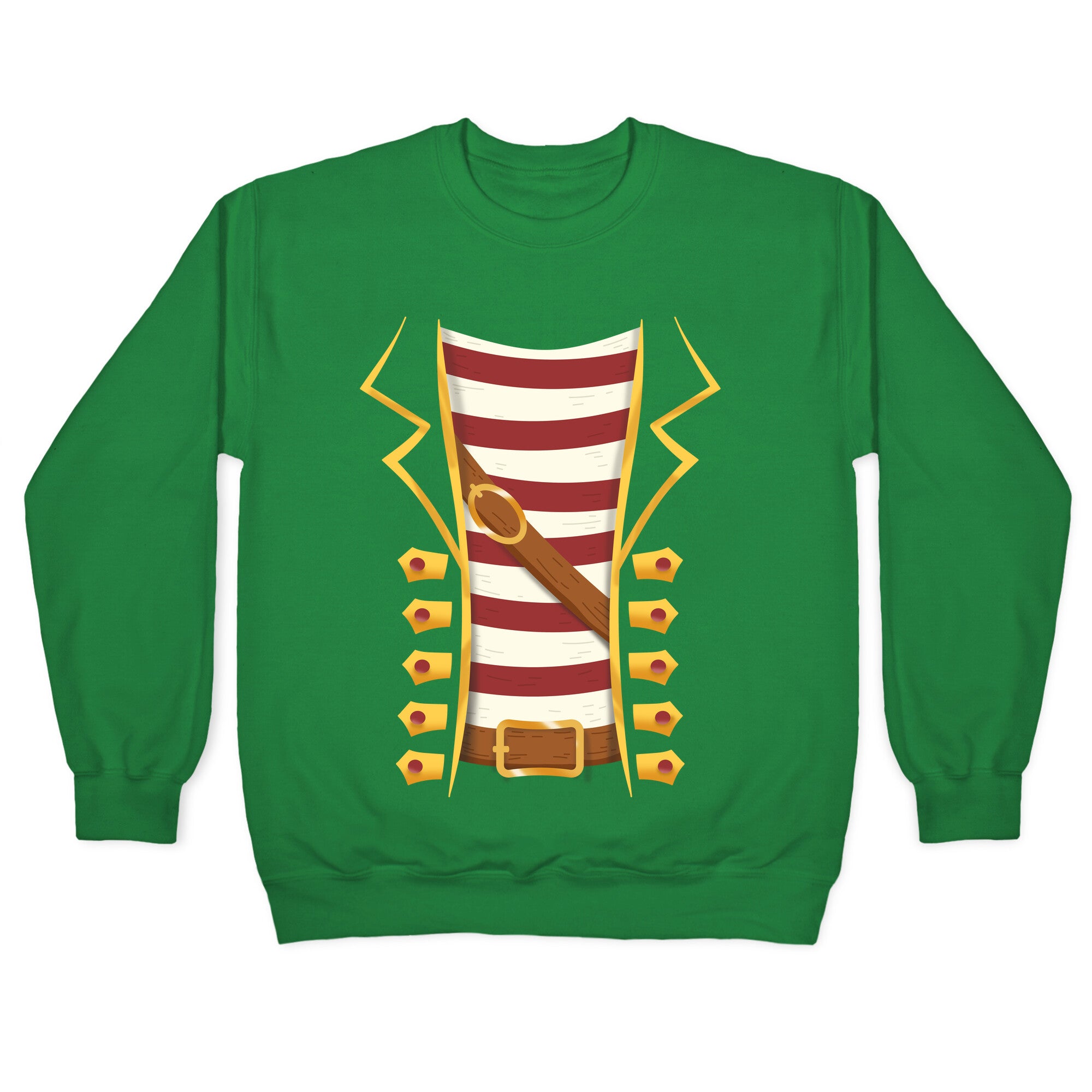 Buccaneer Halloween Pirate Costume Crewneck Sweatshirt