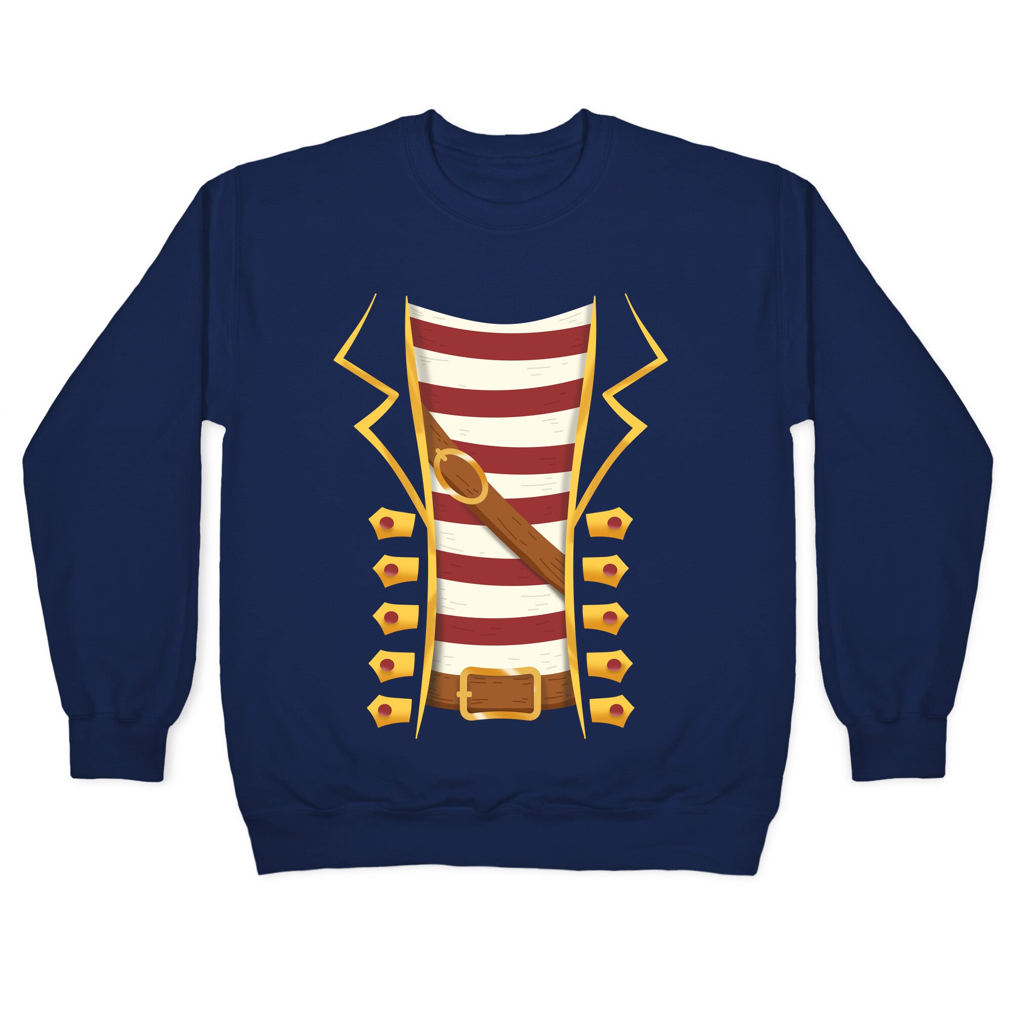 Buccaneer Halloween Pirate Costume Crewneck Sweatshirt