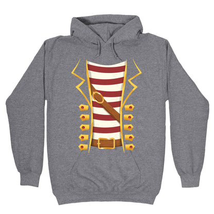 Buccaneer Halloween Pirate Costume Hoodie