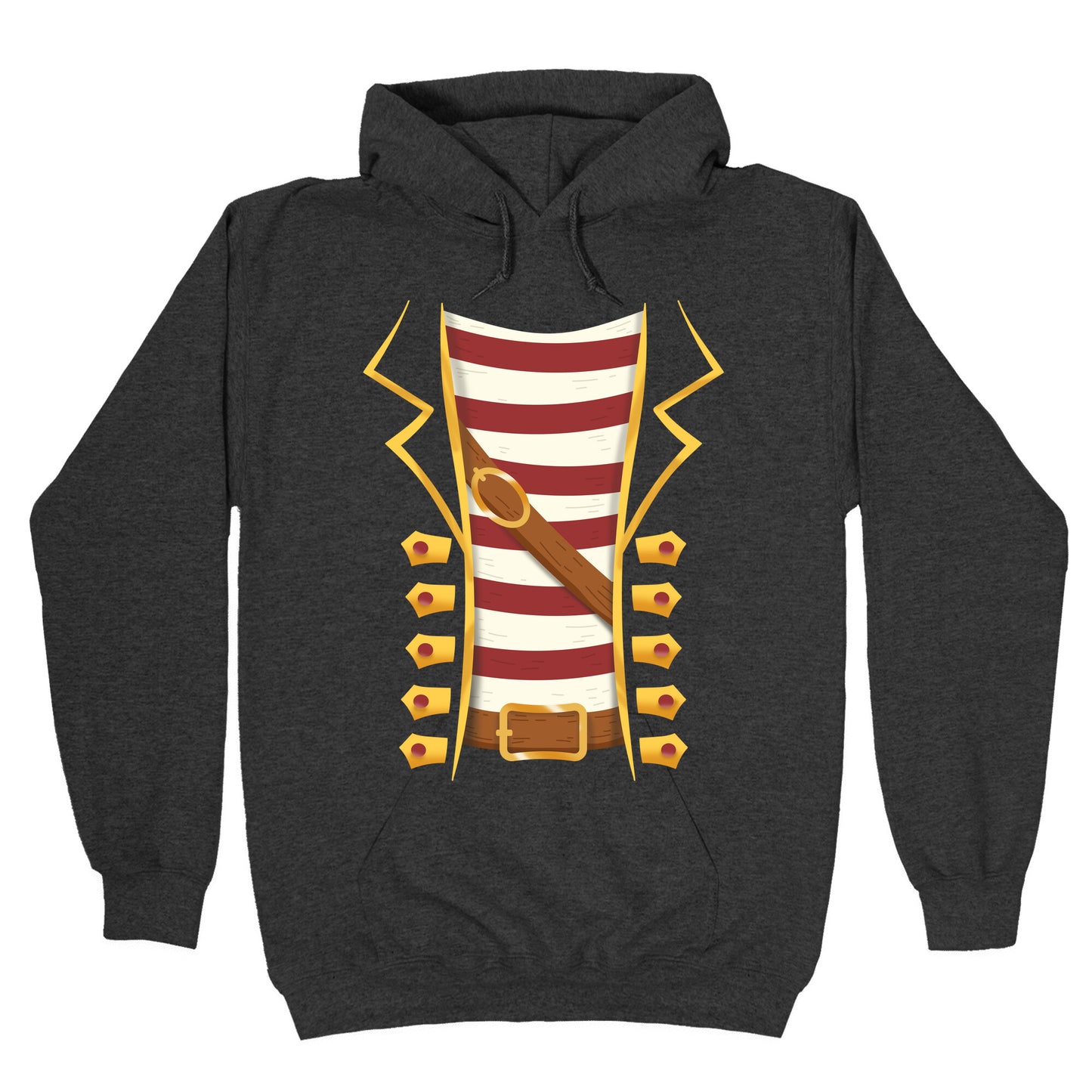 Buccaneer Halloween Pirate Costume Hoodie