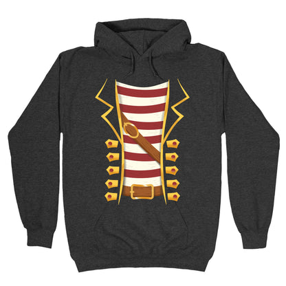 Buccaneer Halloween Pirate Costume Hoodie