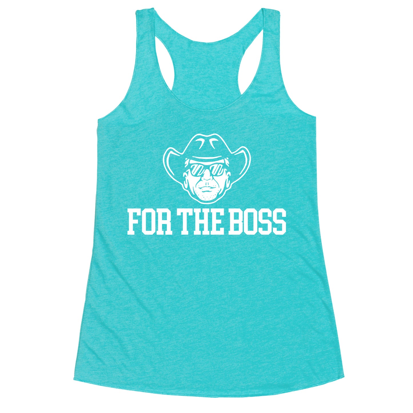 For the Boss Irsay Racerback Tank
