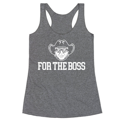 For the Boss Irsay Racerback Tank