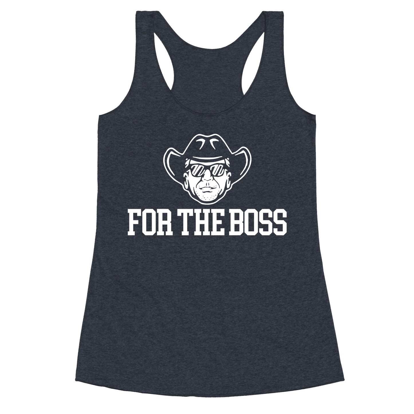 For the Boss Irsay Racerback Tank