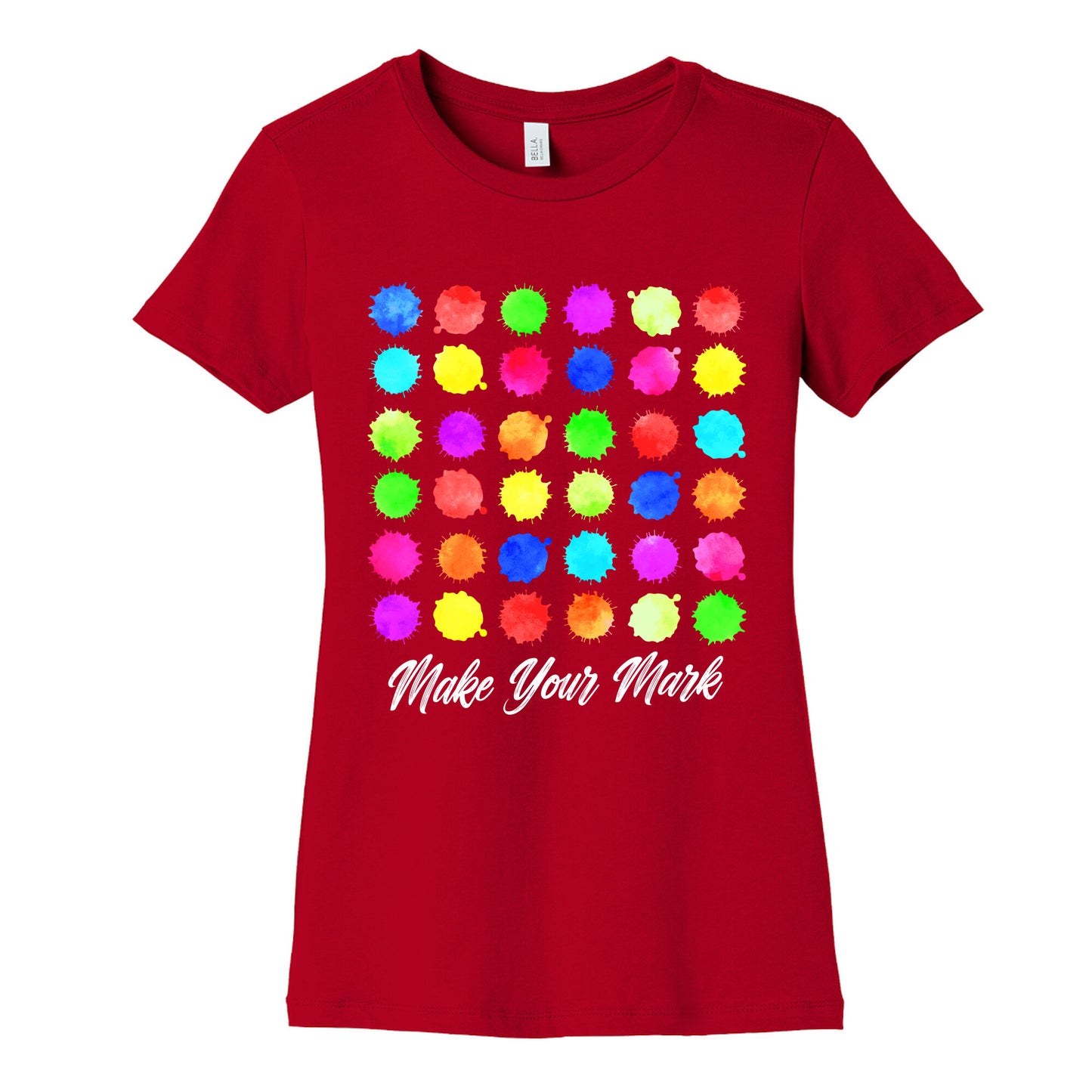 Dot Day Make Your Mark Womens Cotton Tee