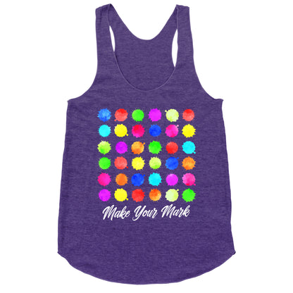 Dot Day Make Your Mark Racerback Tank