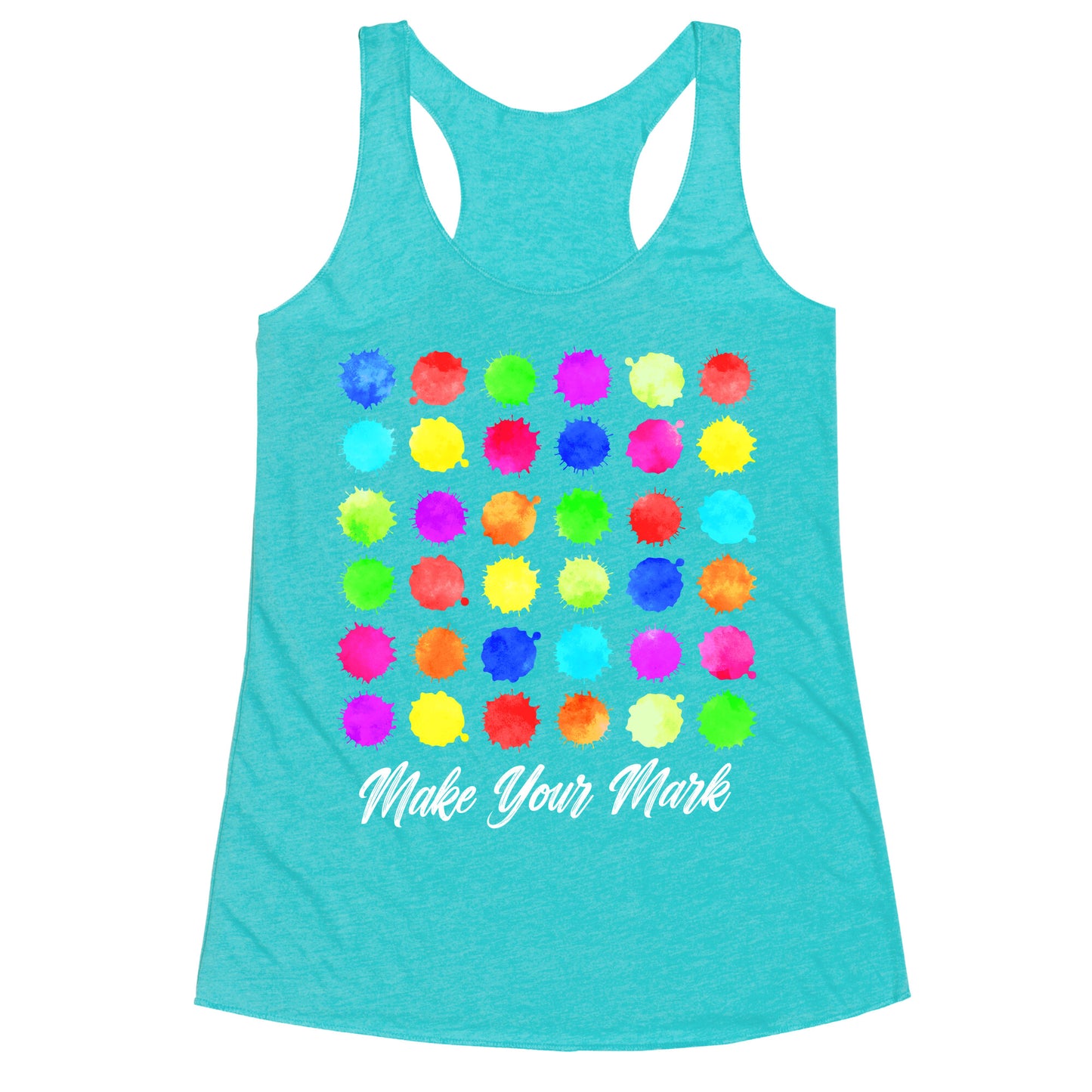 Dot Day Make Your Mark Racerback Tank