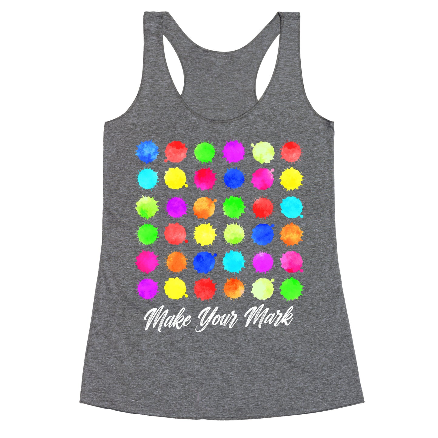 Dot Day Make Your Mark Racerback Tank