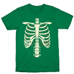 Skeleton Rib Cage Halloween Costume T-Shirt