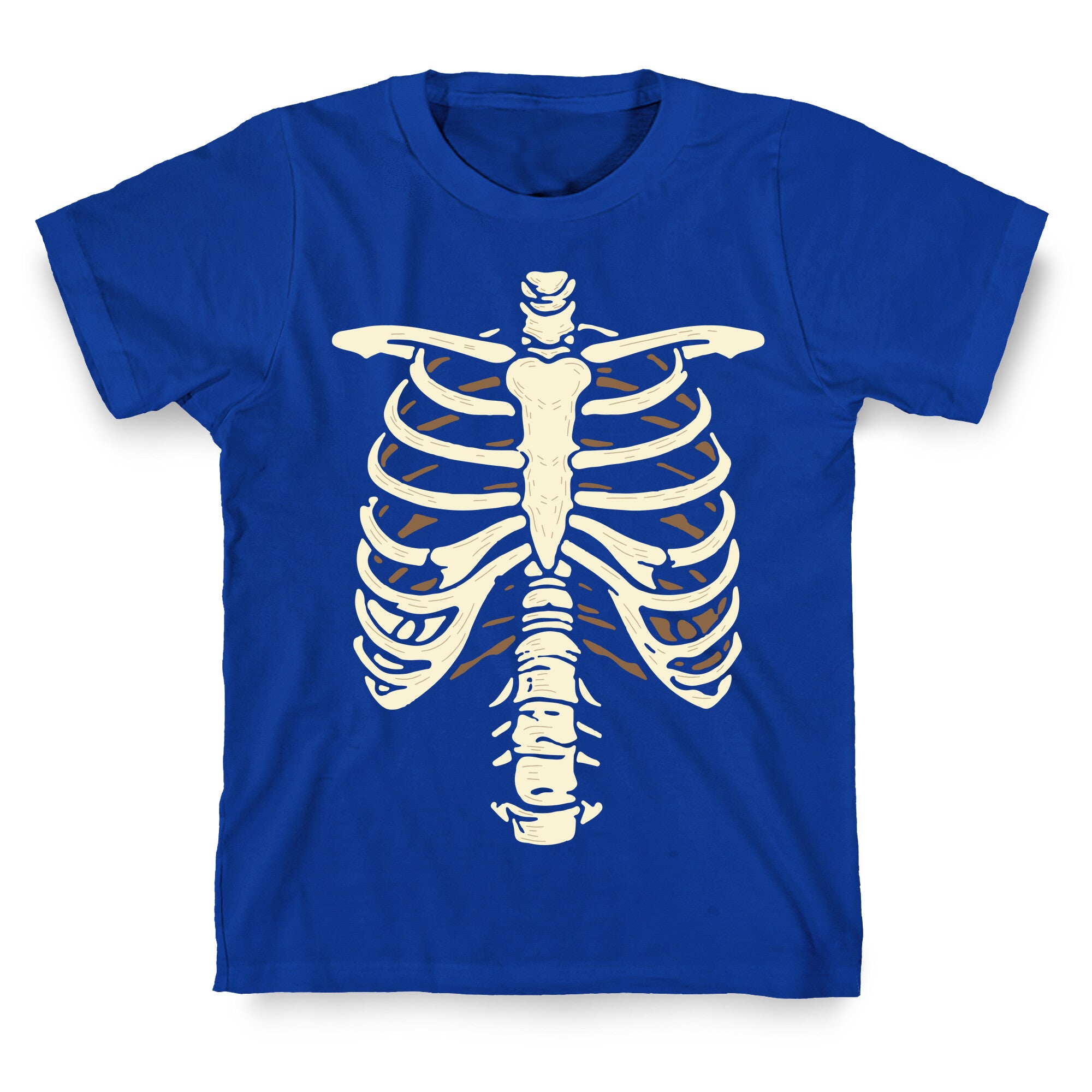 Skeleton Rib Cage Halloween Costume T-Shirt