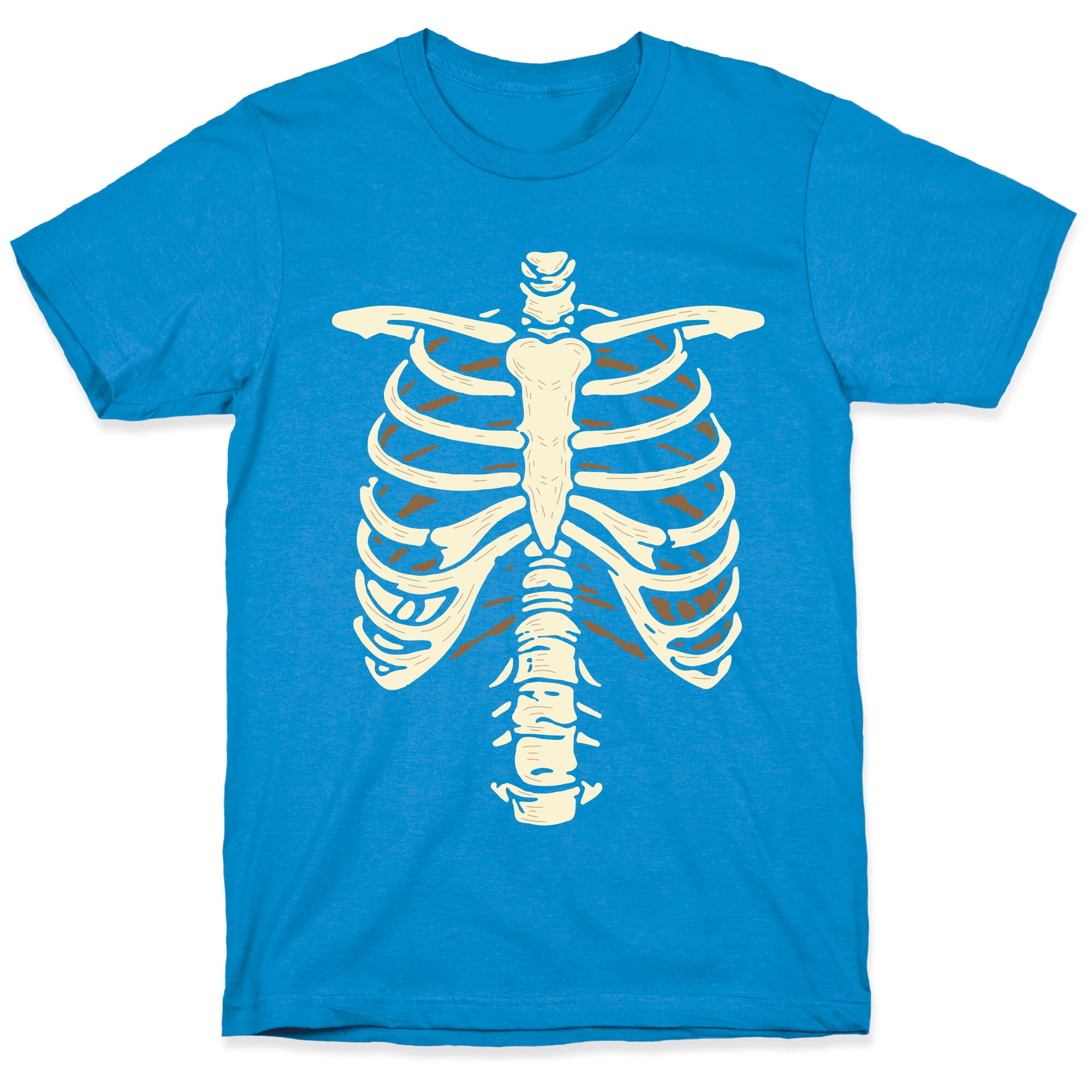 Skeleton Rib Cage Halloween Costume T-Shirt