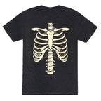 Skeleton Rib Cage Halloween Costume Unisex Triblend Tee