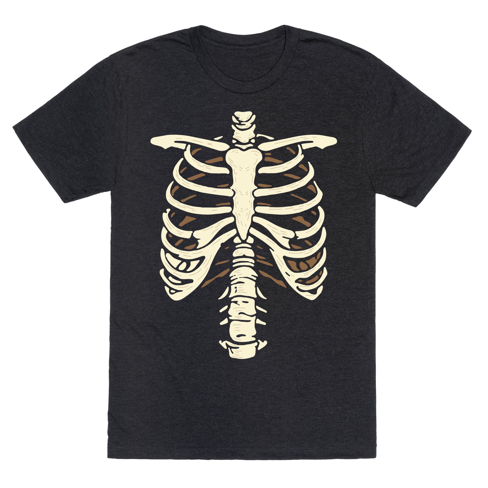 Skeleton Rib Cage Halloween Costume Unisex Triblend Tee