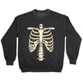 Skeleton Rib Cage Halloween Costume Crewneck Sweatshirt