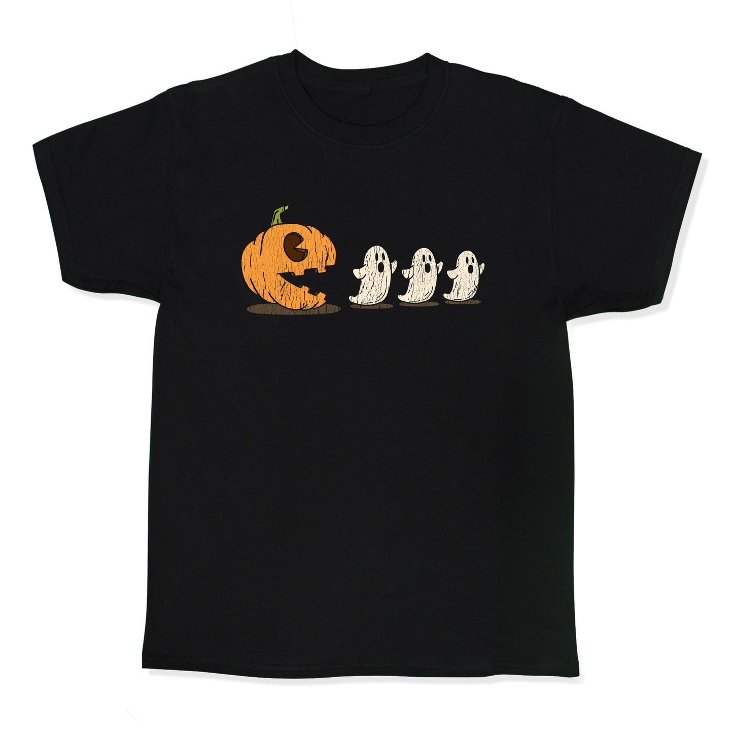 Halloween Pumpkin Ghost Game Kids Tee
