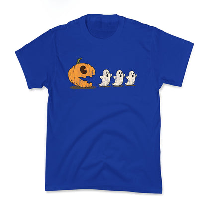 Halloween Pumpkin Ghost Game Kids Tee