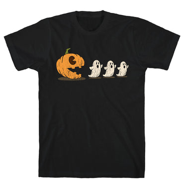 Halloween Pumpkin Ghost Game T-Shirt