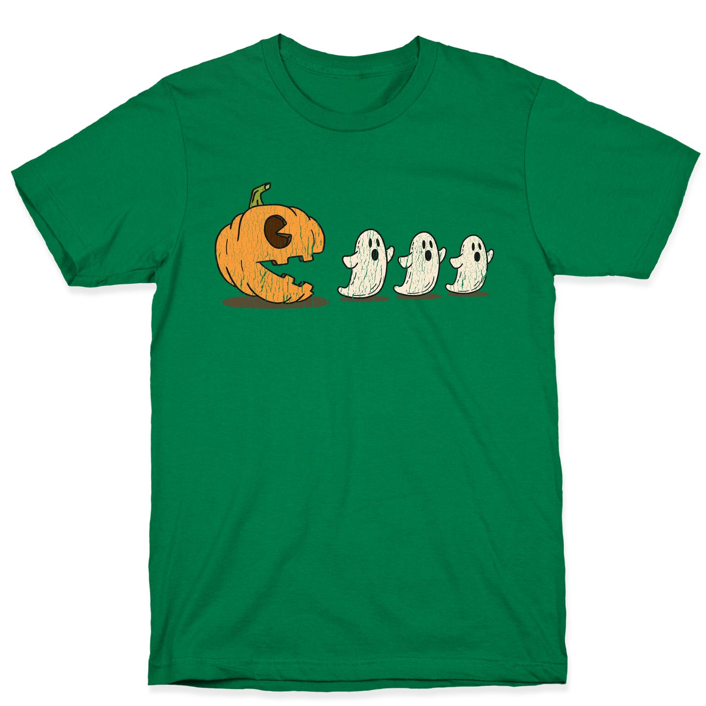 Halloween Pumpkin Ghost Game T-Shirt