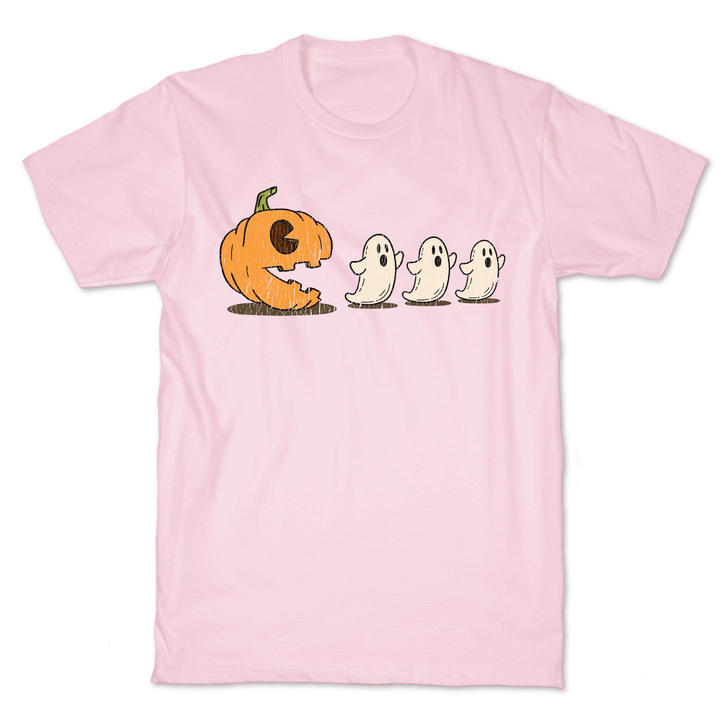 Halloween Pumpkin Ghost Game T-Shirt