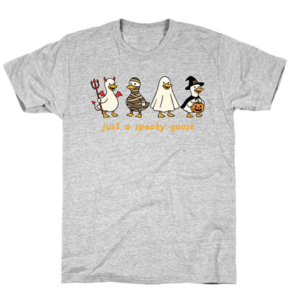 Halloween Just A Spooky Goose T-Shirt