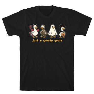 Halloween Just A Spooky Goose T-Shirt