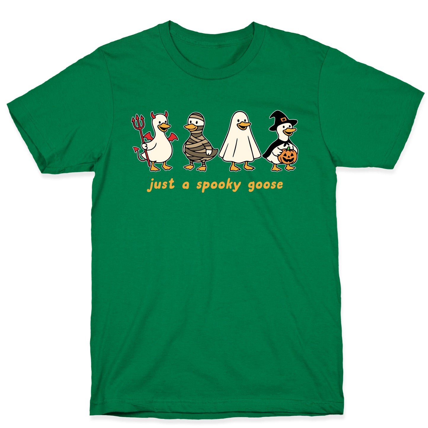 Halloween Just A Spooky Goose T-Shirt