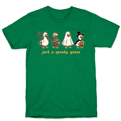 Halloween Just A Spooky Goose T-Shirt