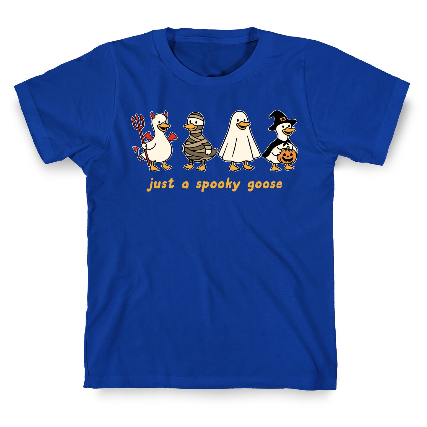 Halloween Just A Spooky Goose T-Shirt