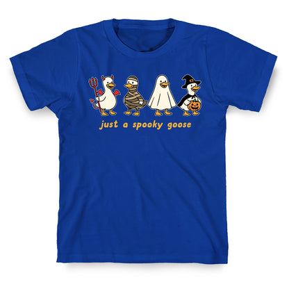 Halloween Just A Spooky Goose T-Shirt