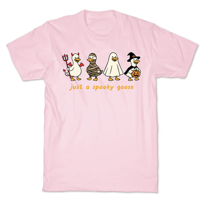 Halloween Just A Spooky Goose T-Shirt