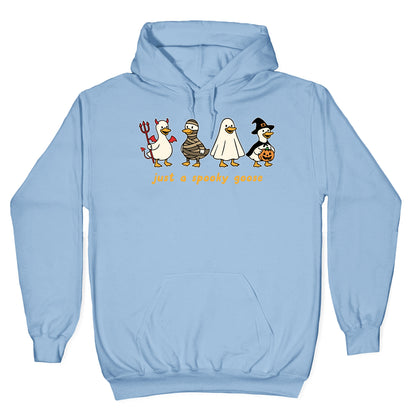 Halloween Just A Spooky Goose Hoodie